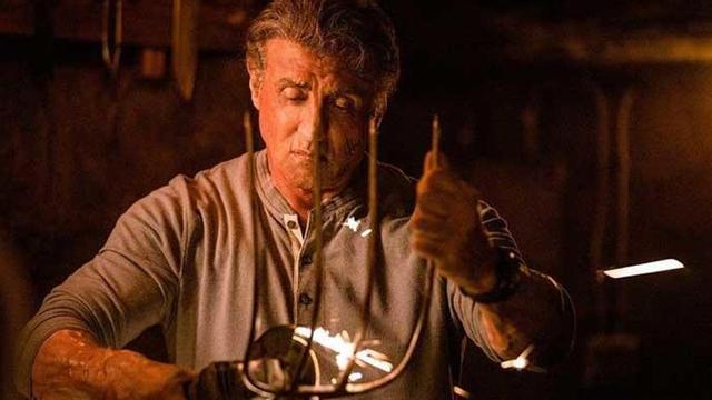Sylvester Stallone, como Rambo.
