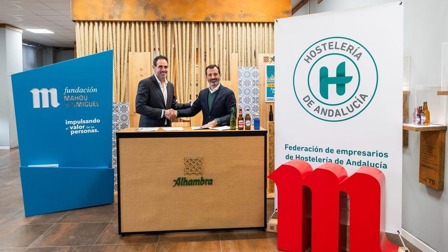 Mahou firma un acuerdo de colaboración con Hostelería de Andalucía hasta 2027