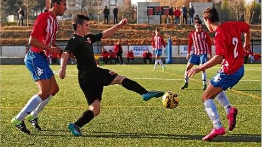 El Girona juvenil va aconseguir sumar un punt en el duel davant el San Francisco.