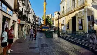 El Ayuntamiento de Córdoba corta el tráfico en el Realejo este domingo para la instalación de una grúa