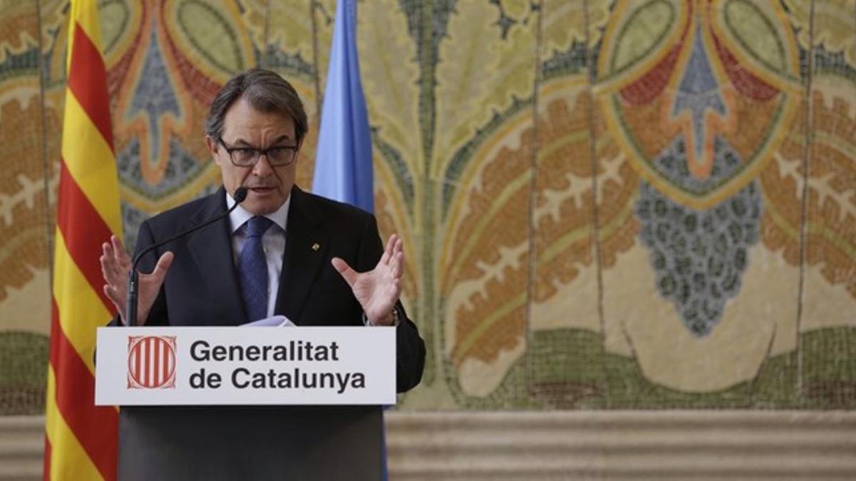 El 'president' Artur Mas.