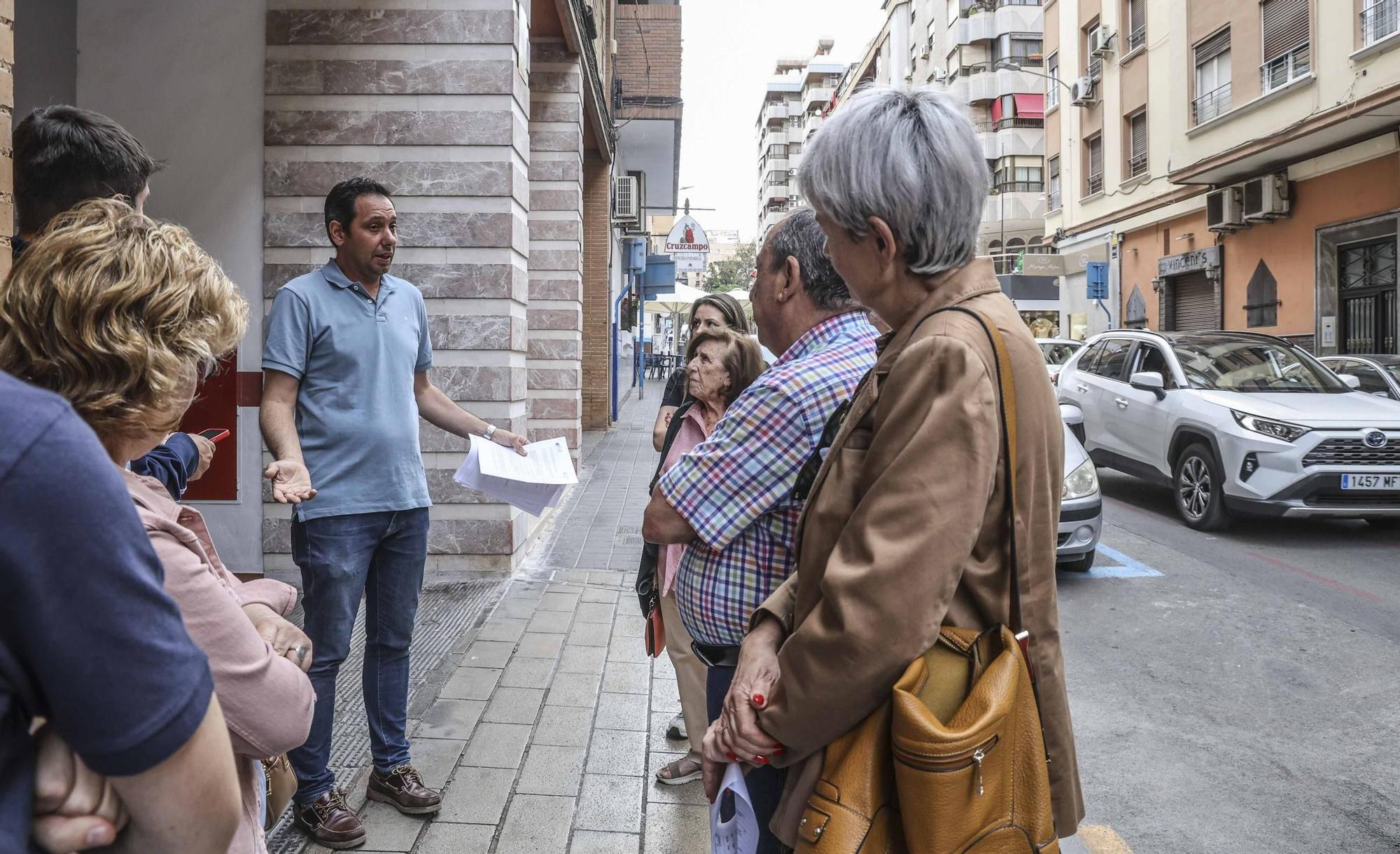 Vecinos del Centro piden más seguridad en Hogueras en caso de emergencia