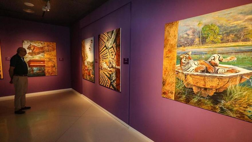 El Bellas Artes mantiene la exposición con las obras de Miguel Ángel Bedate