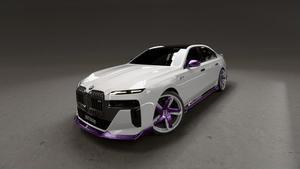 Larte Design, el estudio alemán de diseño automotriz, ha anunciado una nueva configuración exterior para el BMW Serie 7 G70 760i con un acabado en fibra de carbono pre-preg de color violeta profundo
