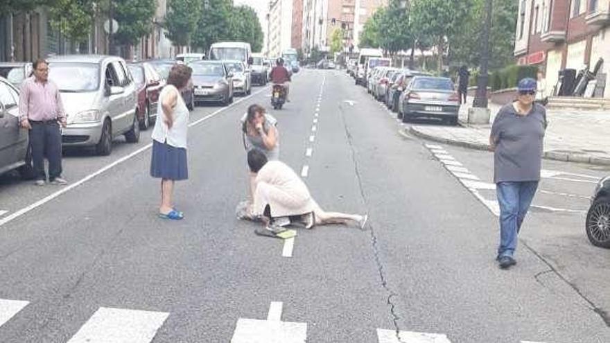 Herida grave una mujer de 71 años por un atropello en la avenida del Mar