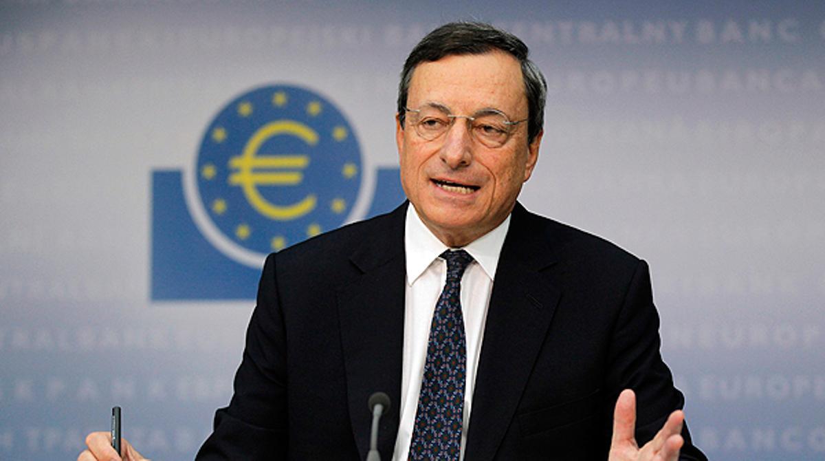 Draghi afirma contundentment que l’euro és irreversible.