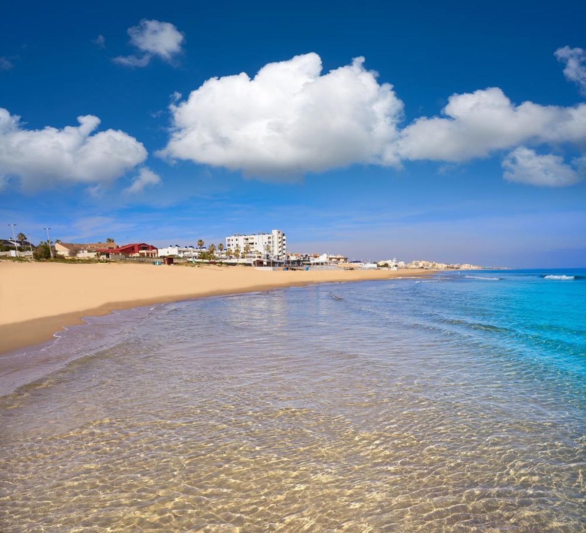 Playa de La Mata (Torrevieja).