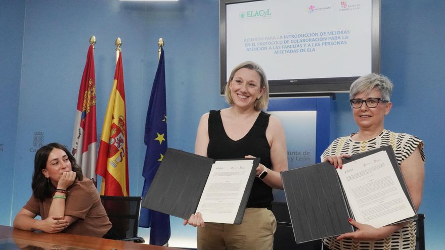 Castilla y León compensará el 50% de cuotas a la Seguridad Social a los familiares de los cuidadores del ELA