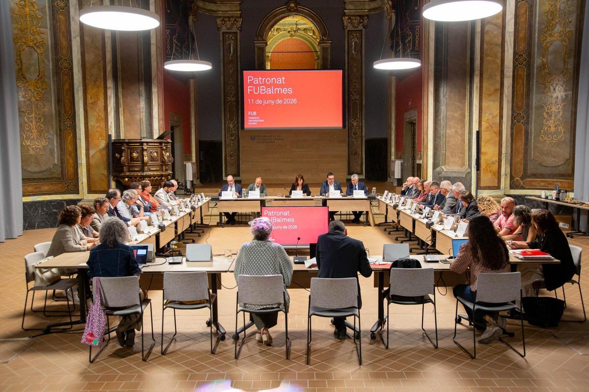 Reunió del patronat de la Fundació Universitària Balmes