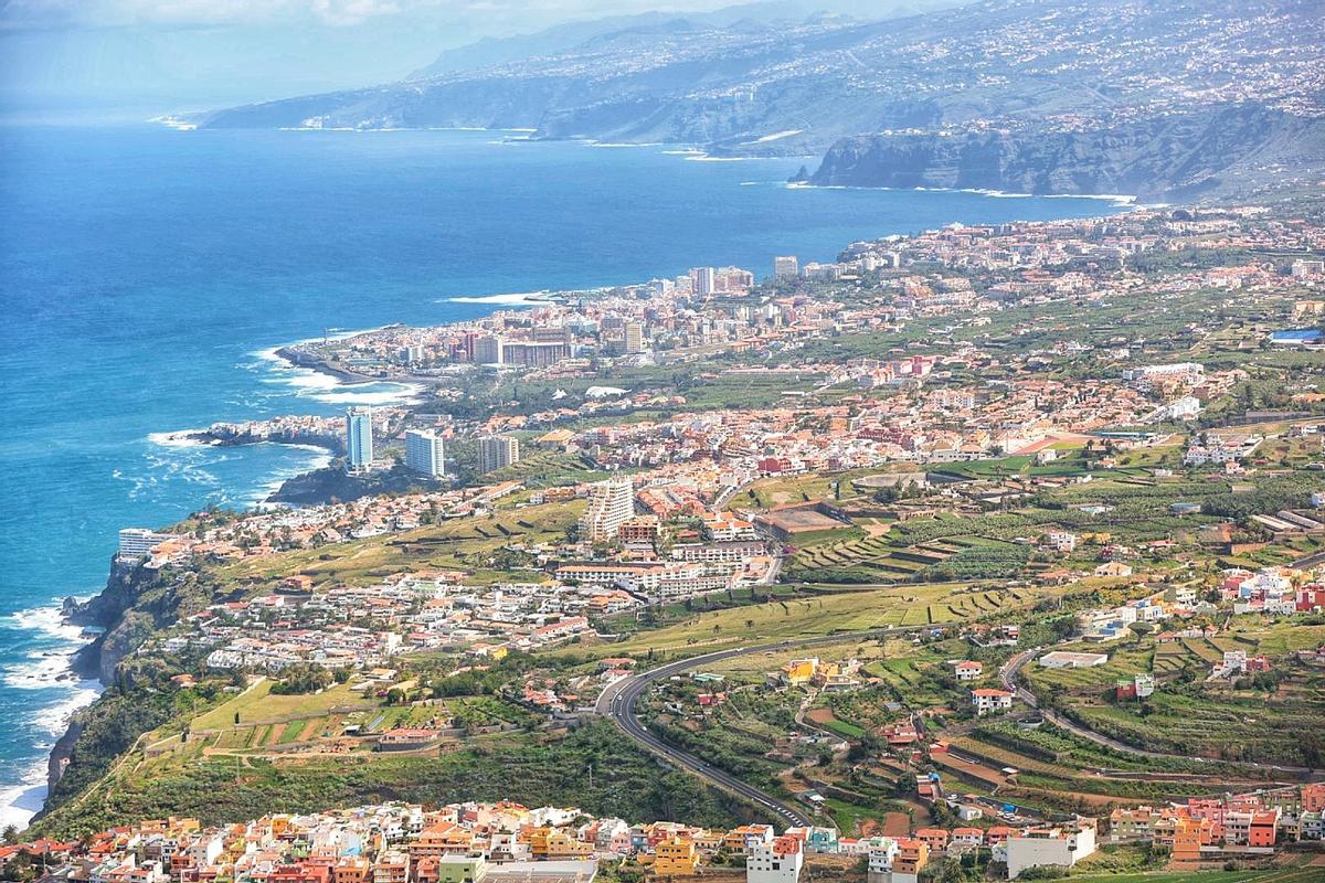La costa del Valle de La Orotava