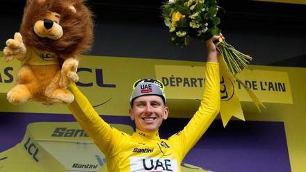 Pogacar sigue líder del Tour de Francia