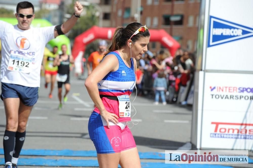 Media Maratón de Murcia: llegada (2ª parte)