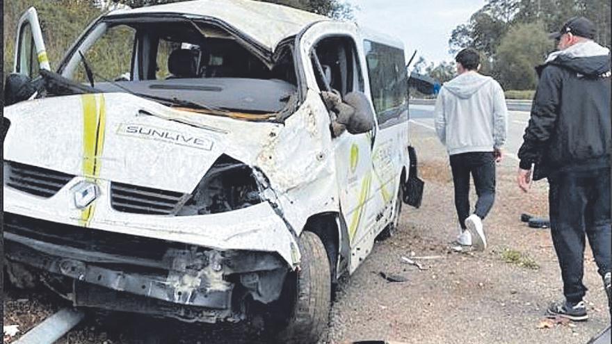 Thierno Boubacar Diallo surt amb lesions lleus d’un accident de cotxe