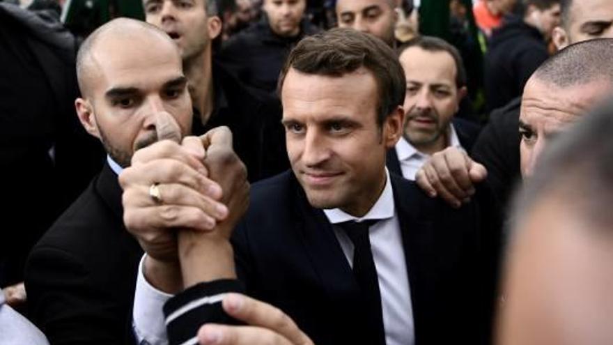 Emmanuel Macron, el gran favorit contra Le Pen.