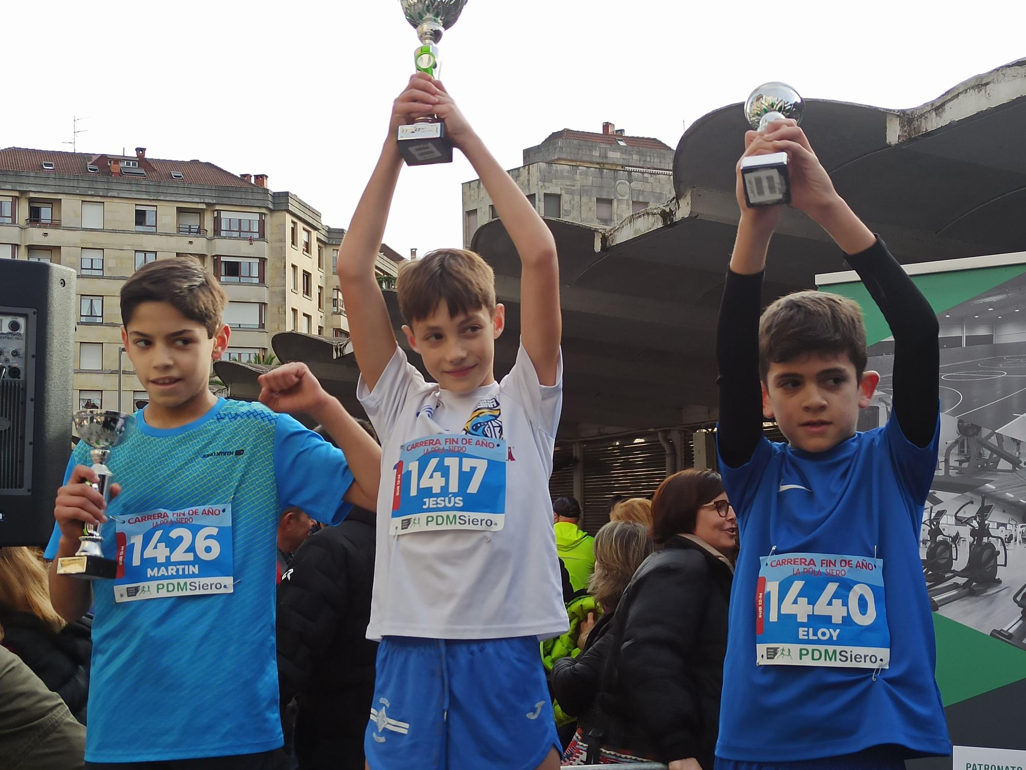 Casi 1.500 participantes disputan la carrera de Fin de Año de Pola de Siero