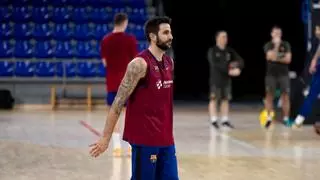 Ricky, 'día uno' como jugador del Barça