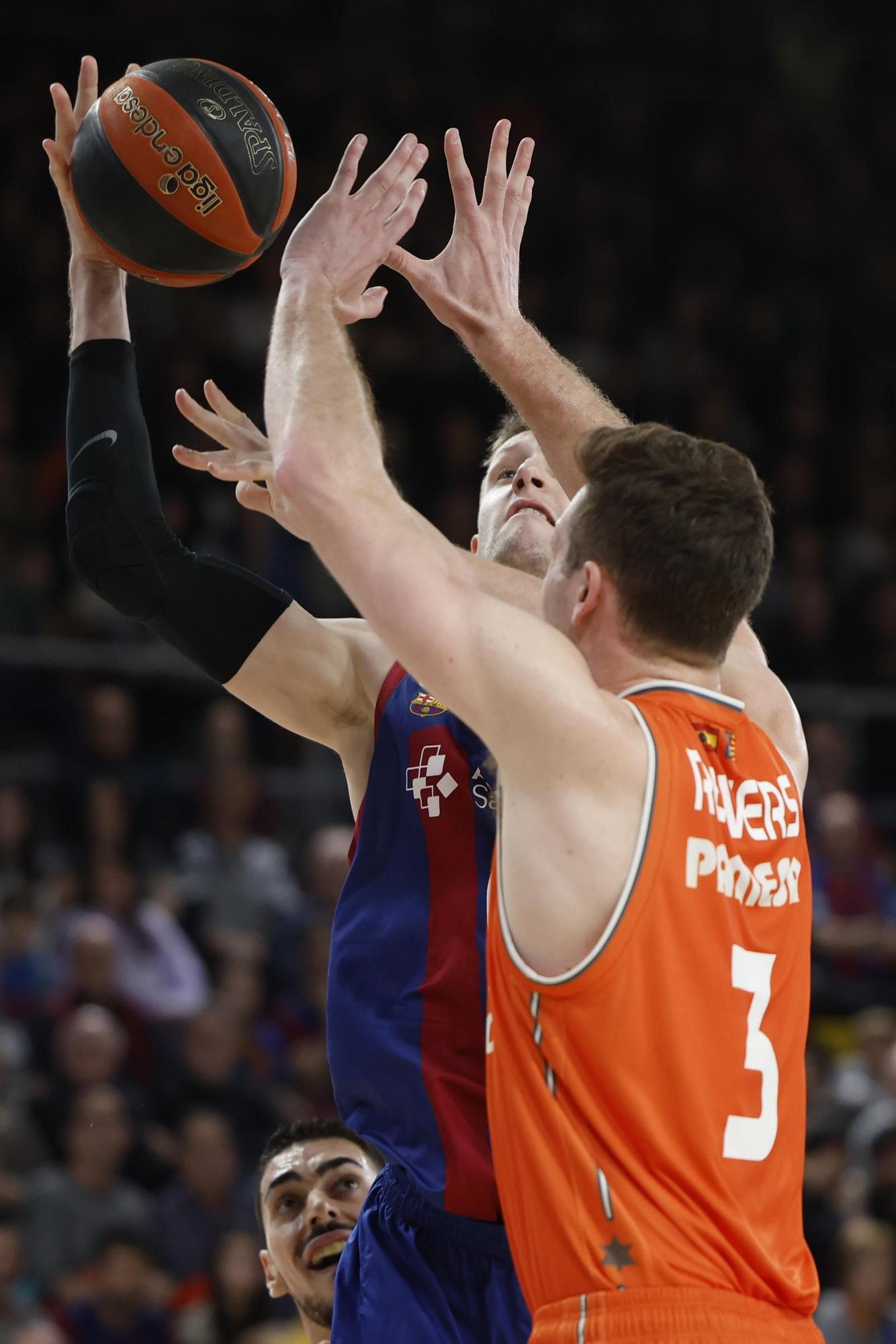 El Barça-Valencia Basket, en imágenes