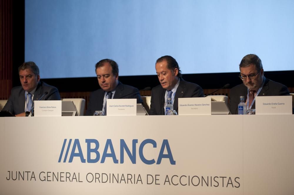 Junta General de Accionistas de Abanca en A Coruña