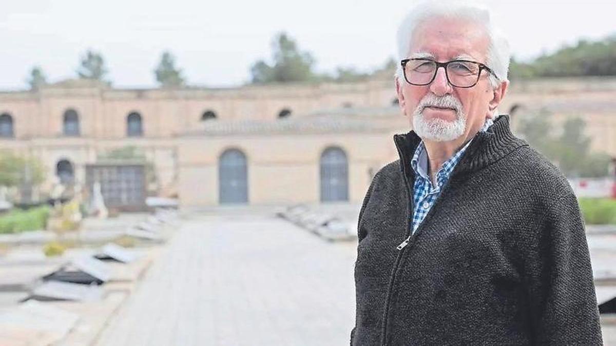 L'escriptor i historiador Antoni Tugores, a Son Coletes (Manacor)