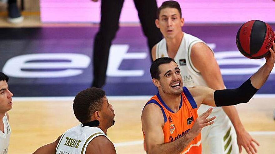 Alberto Abalde, en el partido contra el Real Madrid