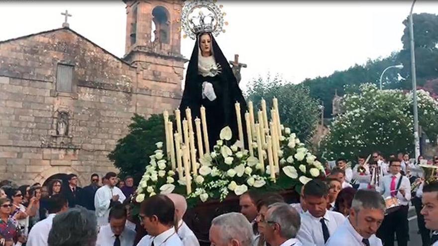 O Grove celebra el centenario de su Virgen de los Dolores