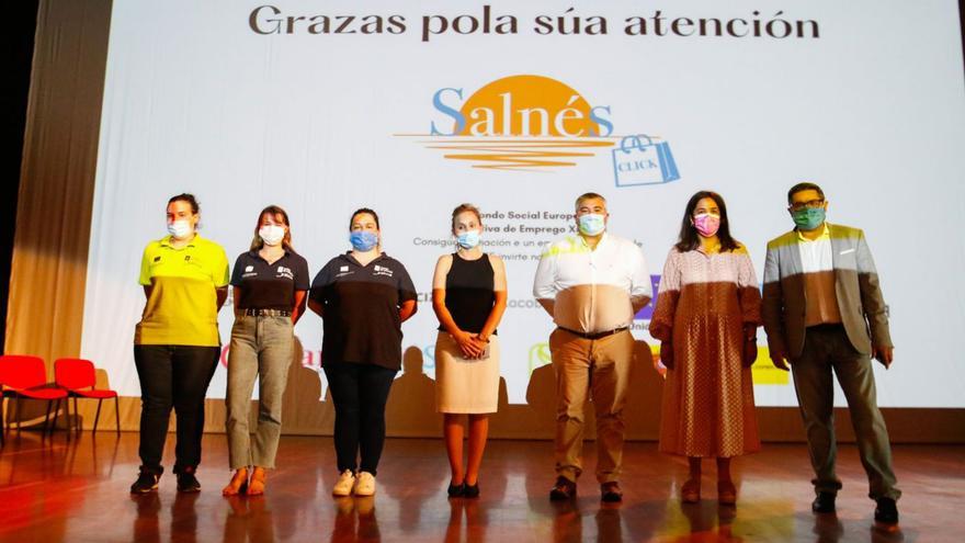 Campaña de presentación de Salnés Click celebrada en el Auditorio de Ribadumia.
