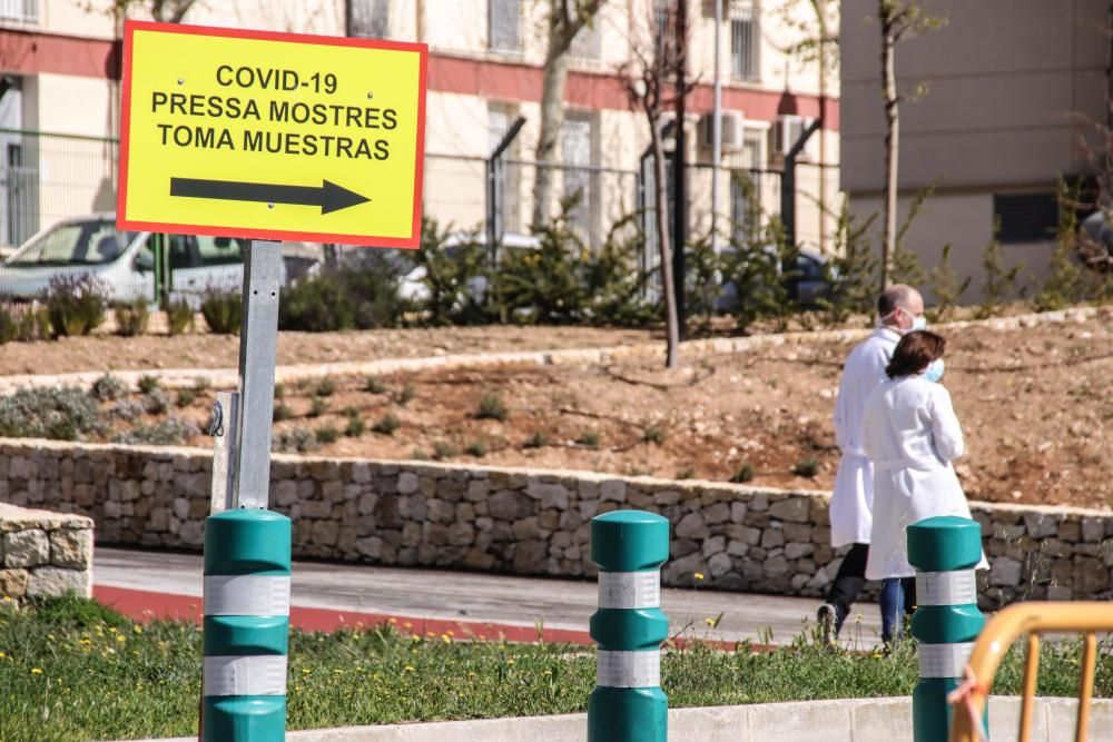 Preubas rápidas de coronavirus en Alcoy