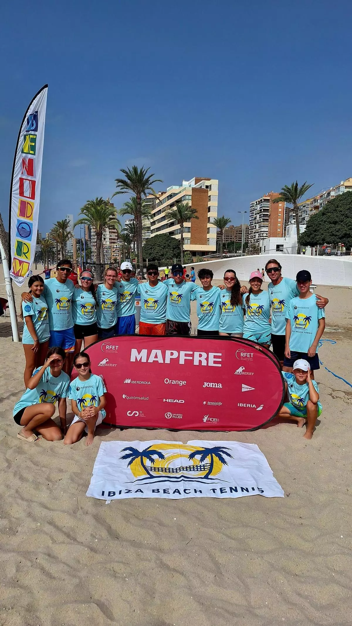 El Ibiza Beach Tennis consigue cuatro medallas en el Campeonato de España