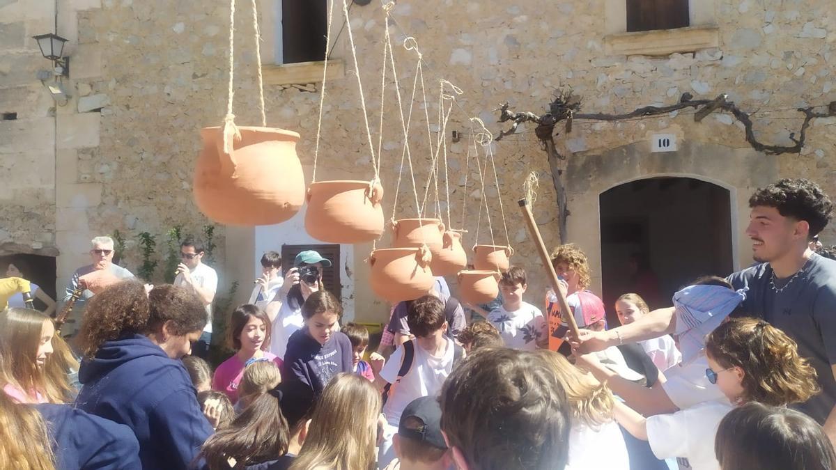 Pancaritat en Sant Miquel de Campanet.