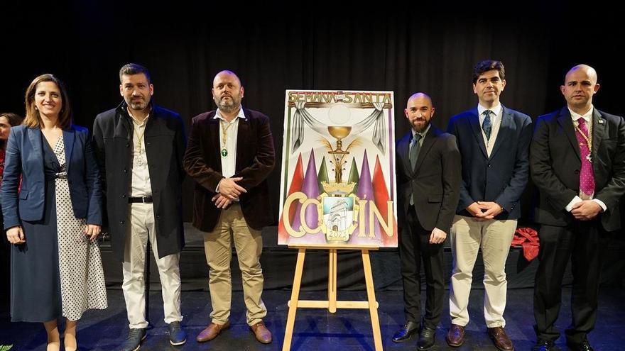 Coín pregona su Semana Santa 2023 con un cartel del artista Juan Carlos De la Torre