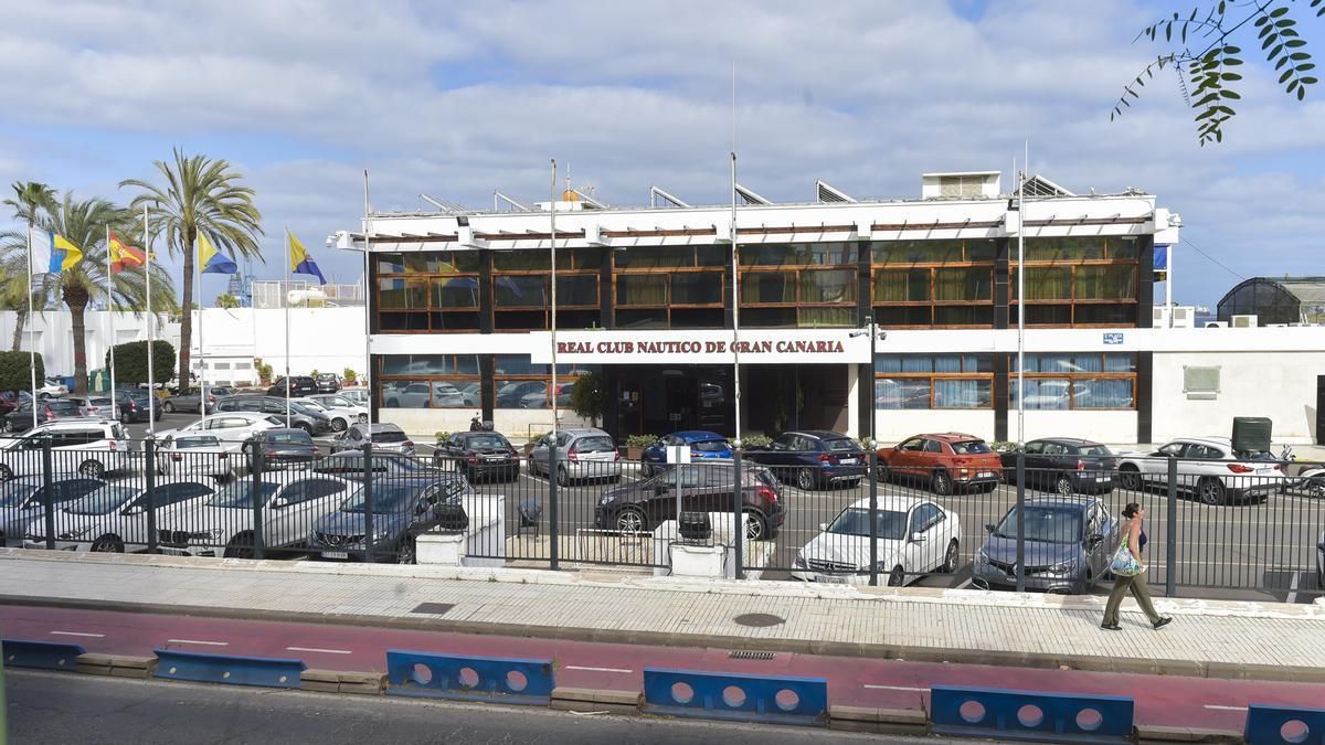 Fachada del Club Náutico de Gran Canaria