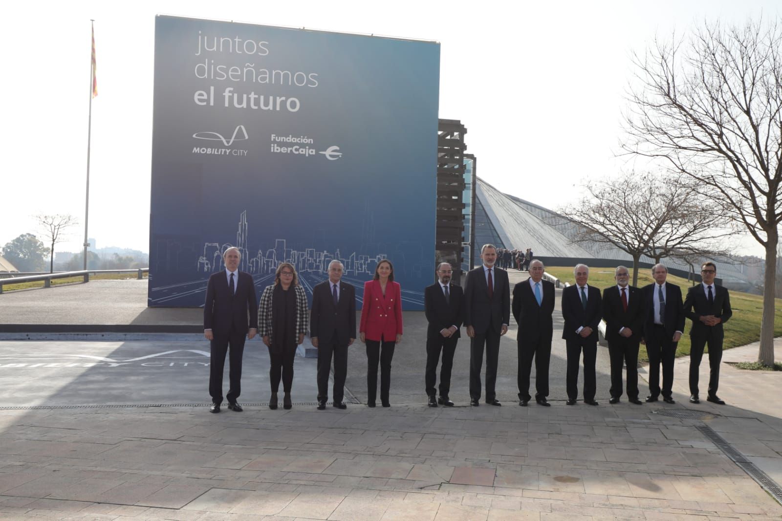 Felipe VI inaugura el Mobility City