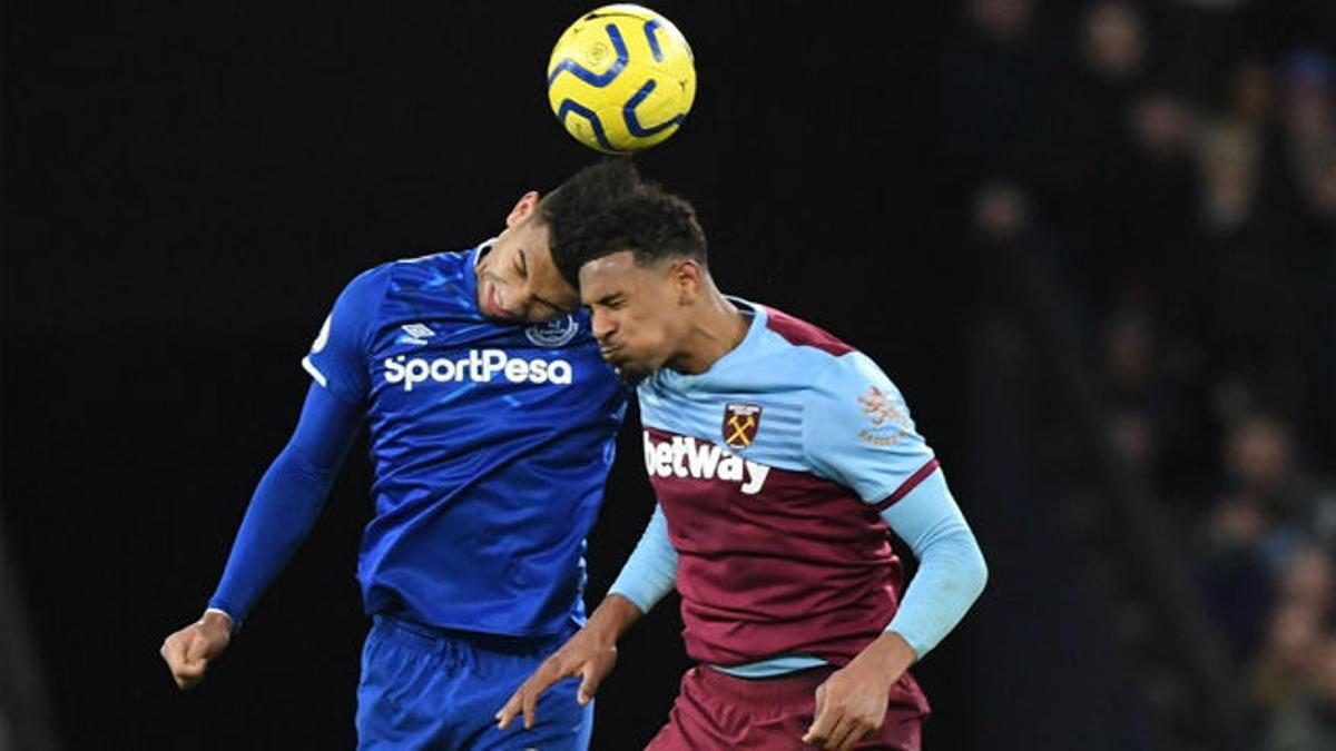 El West Ham frena la crecida del Everton