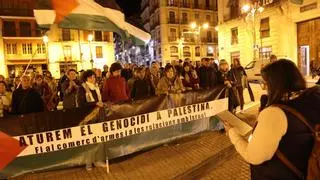 Alcoy sale a la calle por Gaza: vecinos reclaman el fin del comercio de armas con Israel