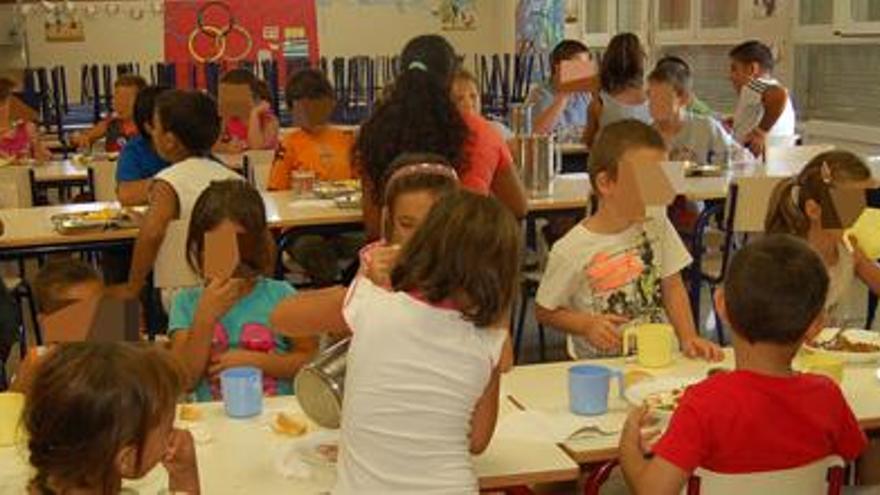 Las becas del comedor  escolar llegarán a 84.161 niños