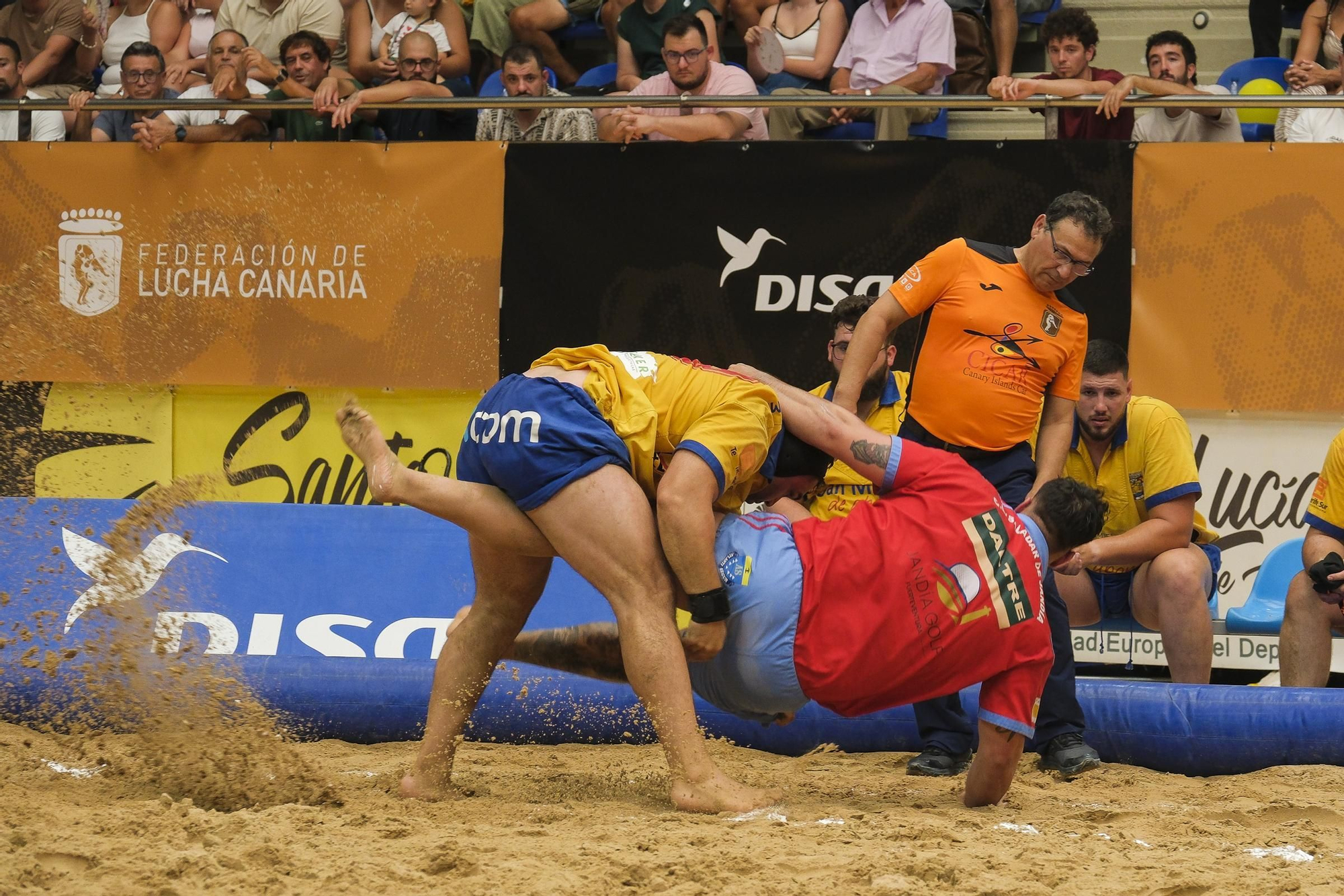 Final del torneo DISA Gobierno de Canarias de Lucha