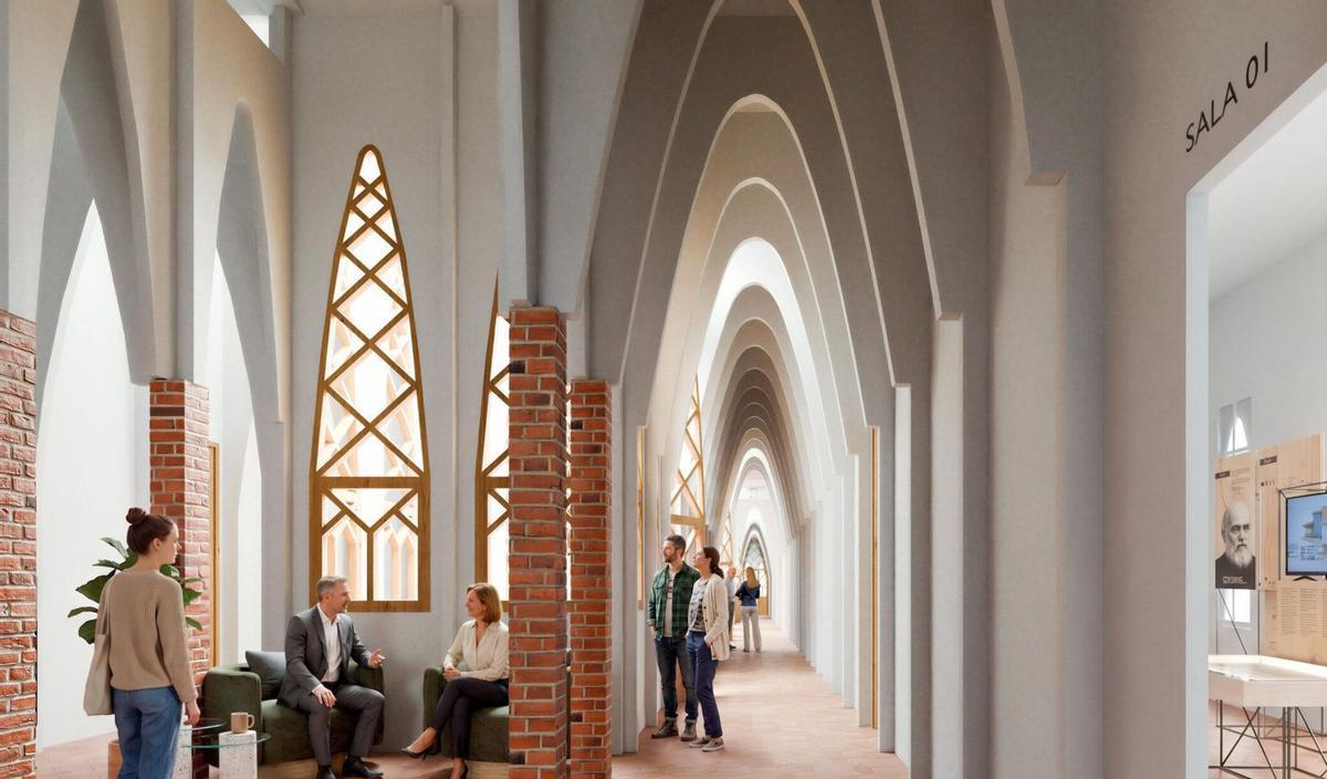 Render del futur Museu Gaudí Teresianes. | EPC