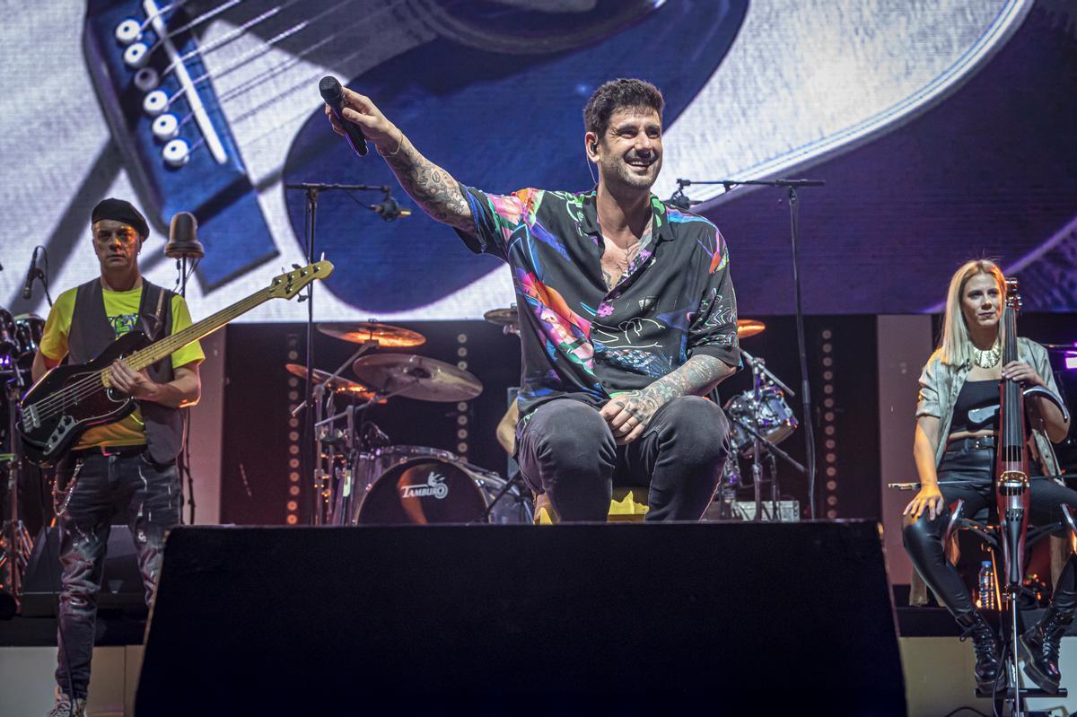 Concierto de Melendi en el Palau Sant Jordi de Barcelona