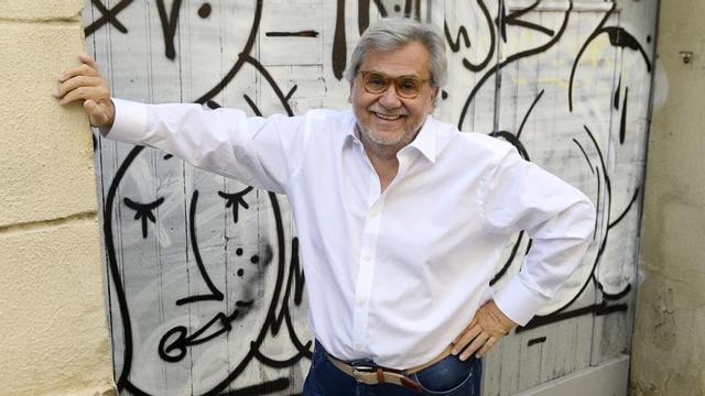 El escritor Ildefonso García-Serena, el pasado septiembre en Barcelona.