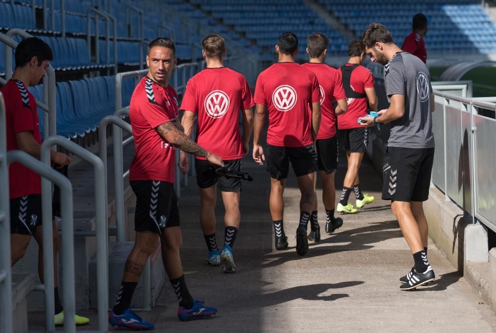 Entrenamiento del CD Tenerife