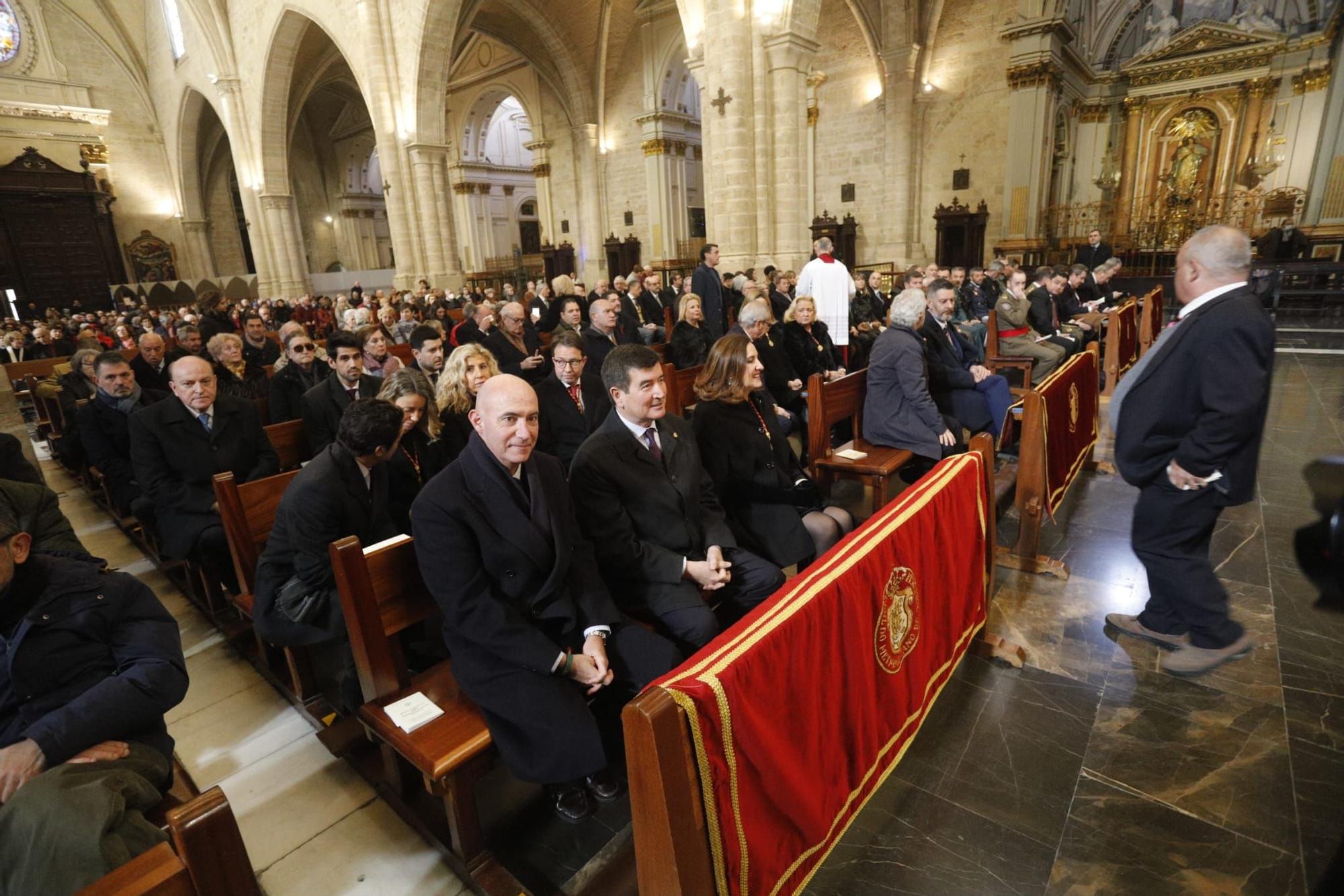 Misa en honor a San Vicente Mártir en la Catedral de València