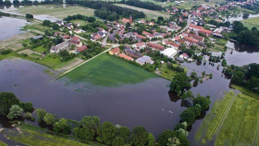 Retrocede el nivel de agua en la mayoría de las zonas anegadas de Alemania