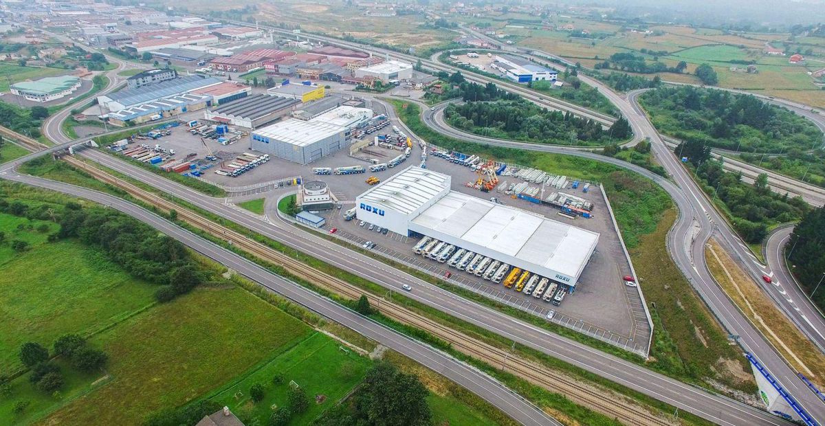 Vista panorámica de las instalaciones de Grupo Roxu. | Cedida a Lne