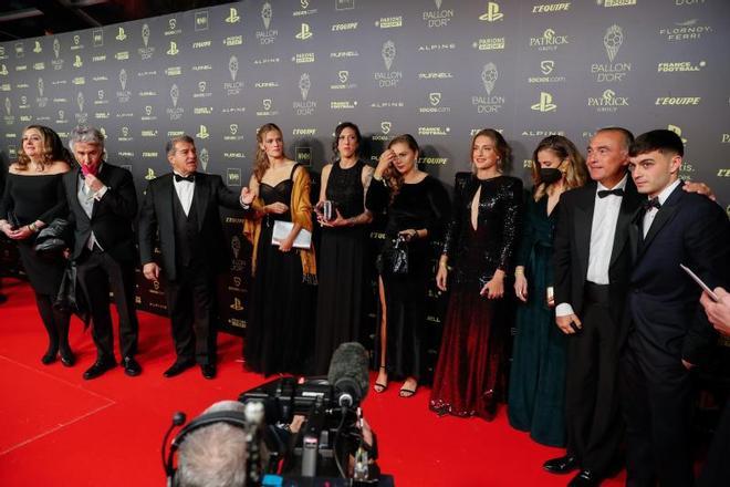 La alfombra roja del Balón de Oro: el fútbol se viste de gala