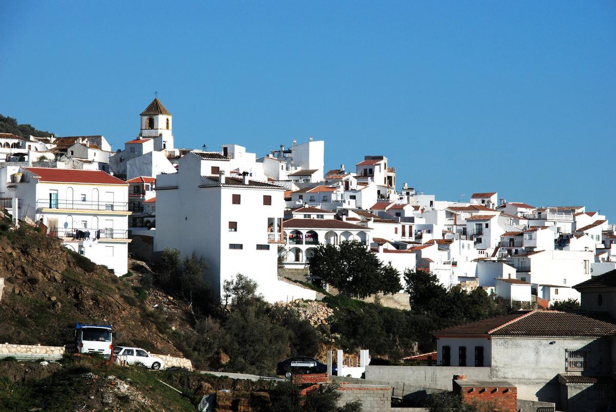 El pueblo blanco de Canillas del Aceituno