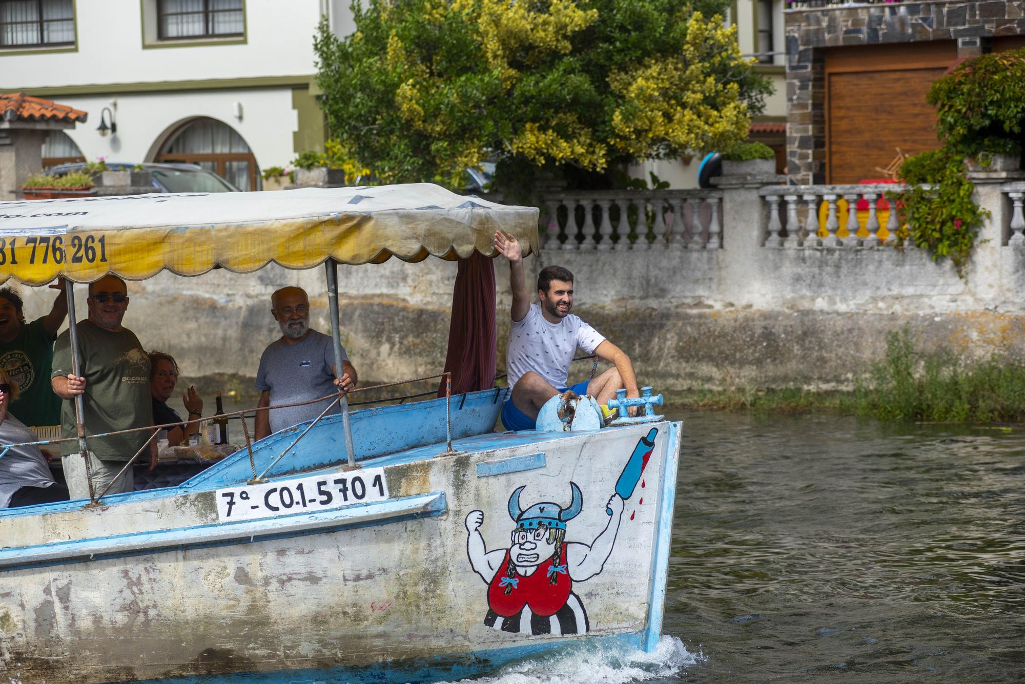 Betanzos cierra sus fiestas con la jira de Os Caneiros en familia