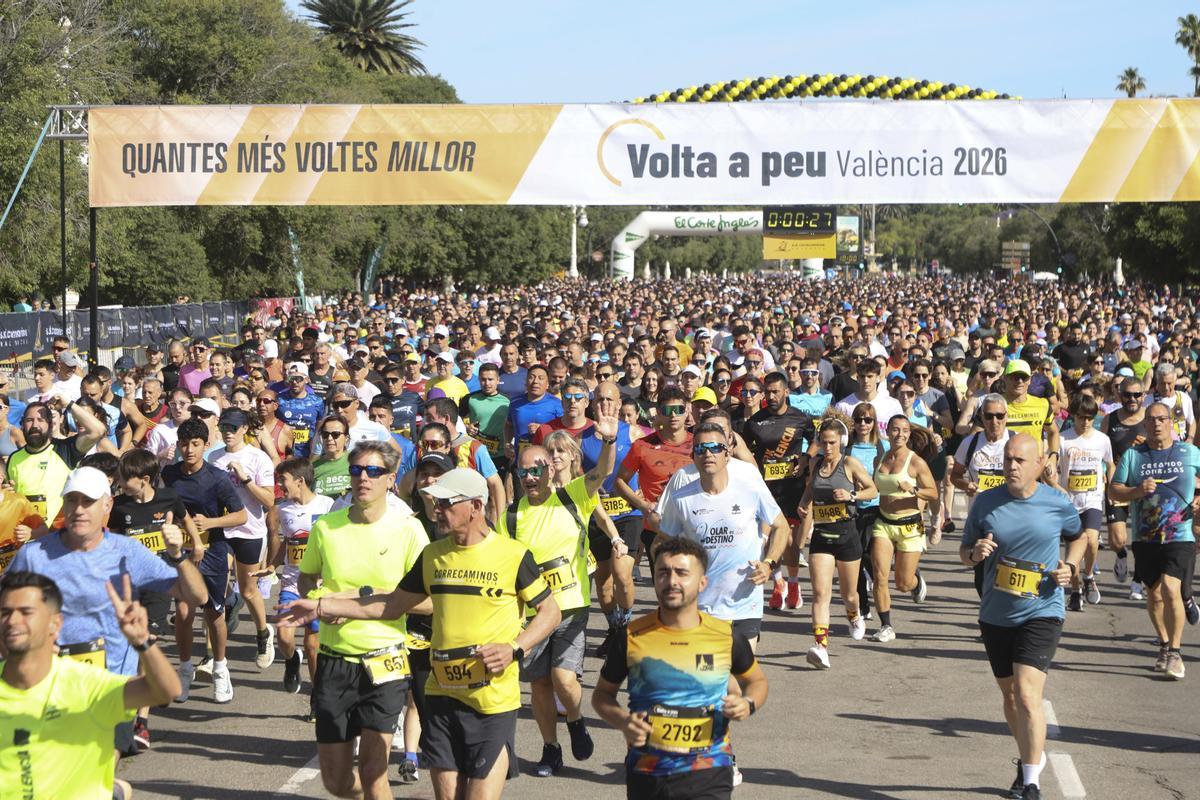 10000 corredores se dan cita en la Volta a Peu 2026 10000 corredores se dan cita en la Volta a Peu 2026