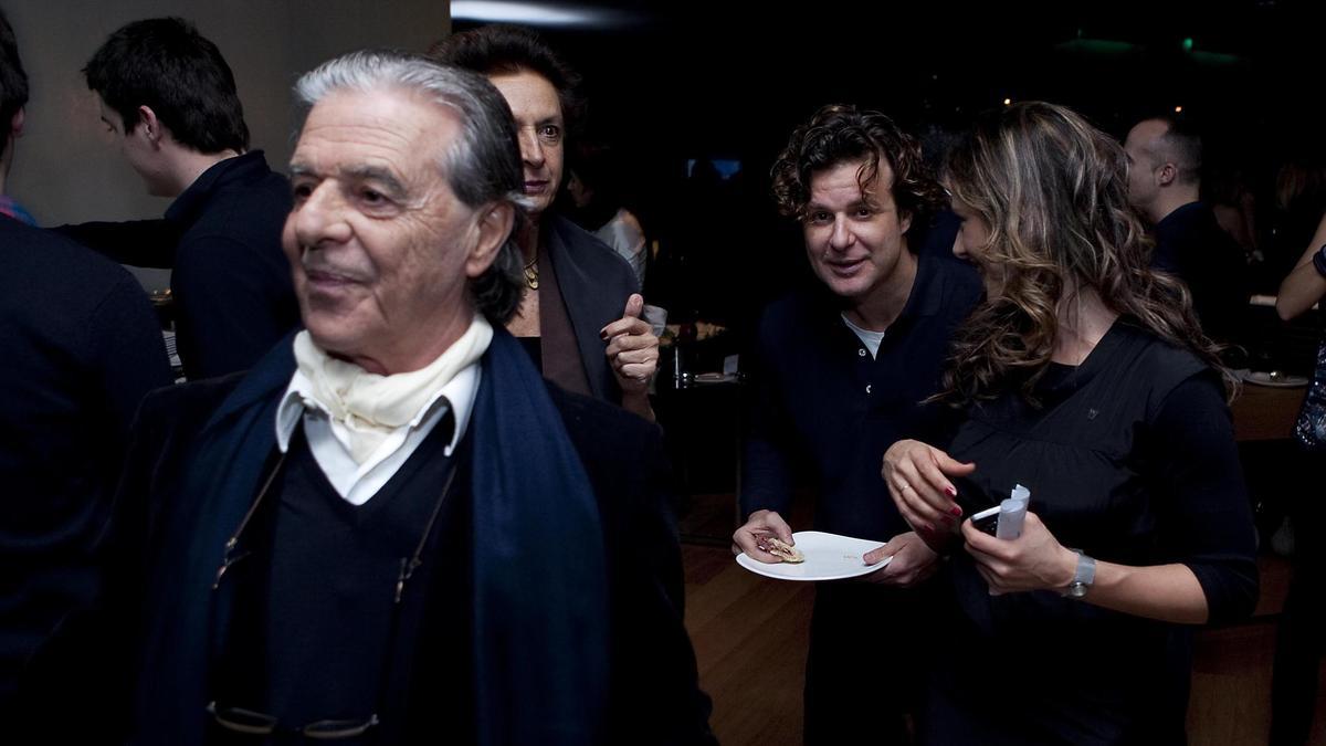 El arquitecto Ricardo Bofill y su hijo Ricardo Bofill Jr.