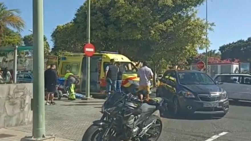 Atropello de un peatón en Tamaraceite