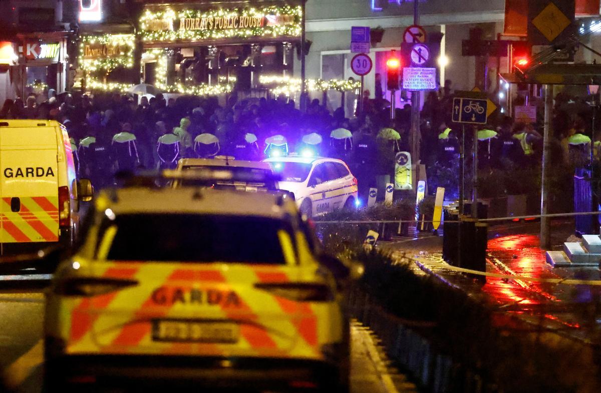 Children injured following a suspected stabbing, in Dublin